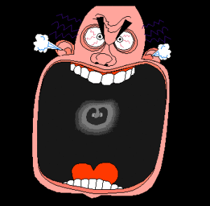 anger cartoon