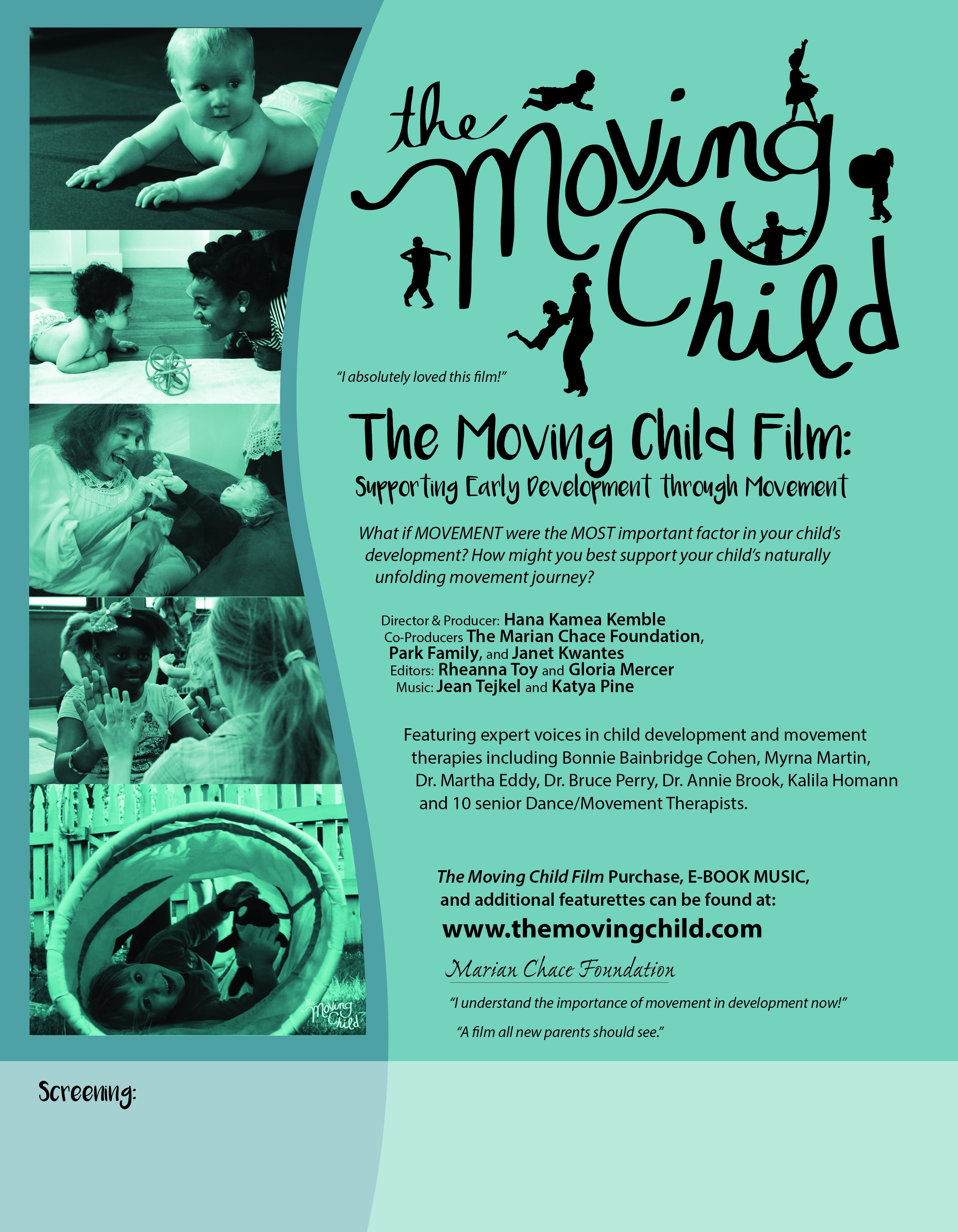 Announcing the launch of The Moving Child documentary